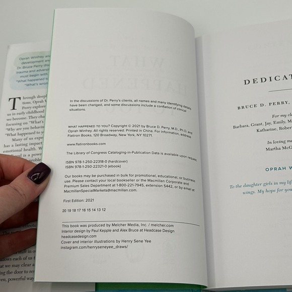 What Happened To You? Trauma Resilience And Healing Oprah Bruce Perry Hardcover - Picture 9 of 13